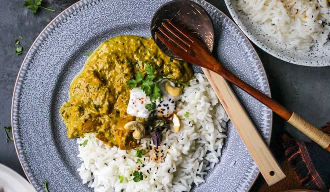 RICH CREAMY SPRING VEGETABLE CURRY
