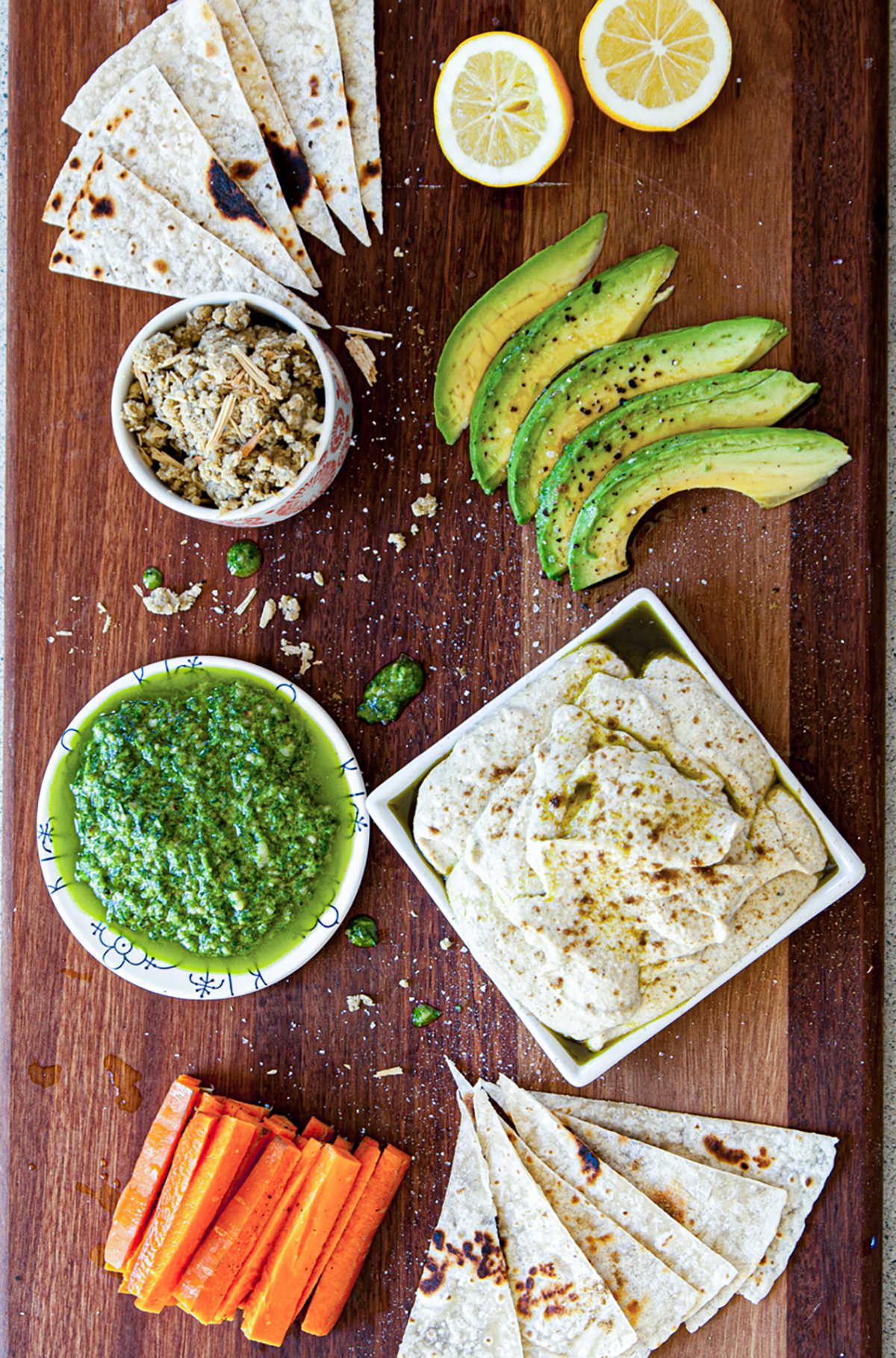 HEMP PESTO, HUMMUS & PARMESAN - Cocavo