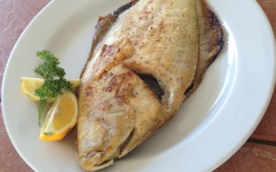 Cocavo Pan Fried Flounder with Creole Seasoning