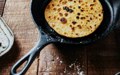 Cooking Flatbread with Cocavo Ghee