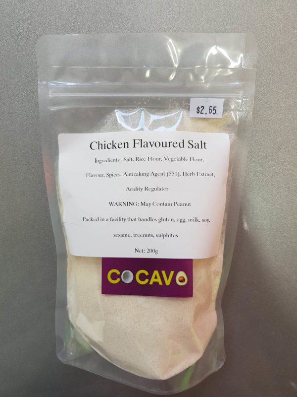 Chicken Flavoured Salt 200g Cocavo