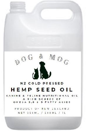 Hemp Seed Oil for Dogs & Cats