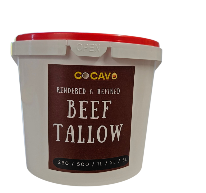 Cocavo Refined Beef Tallow 500ml / 1lt / 5lt