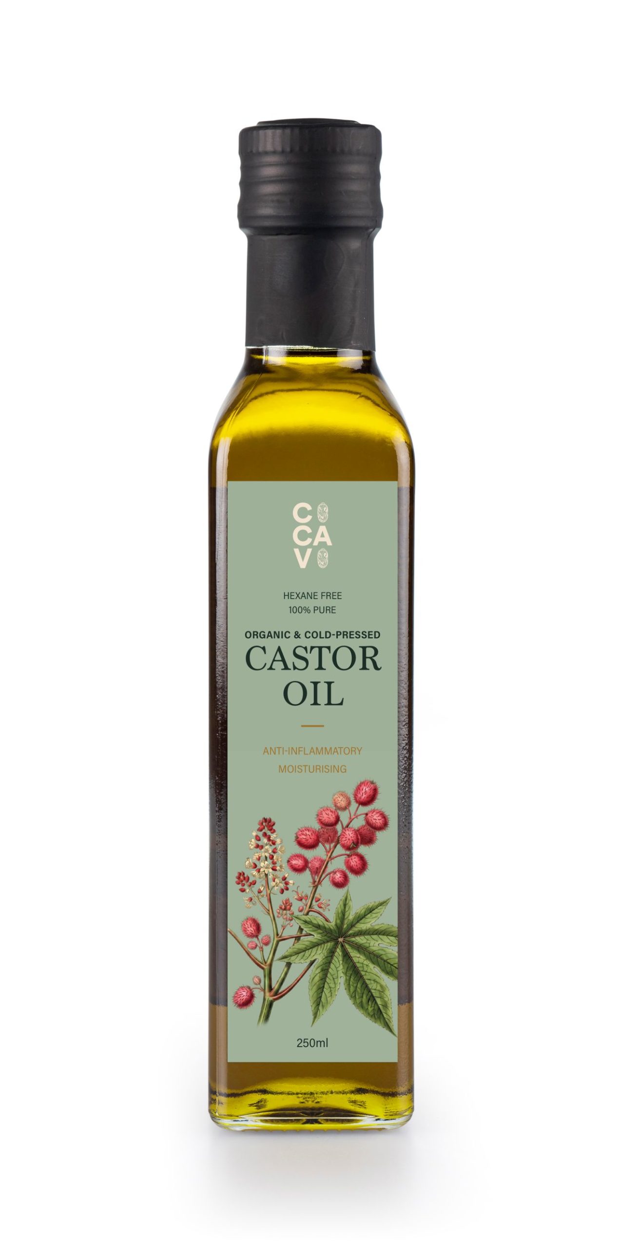 Cocavo Organic Castor Oil 250ml front