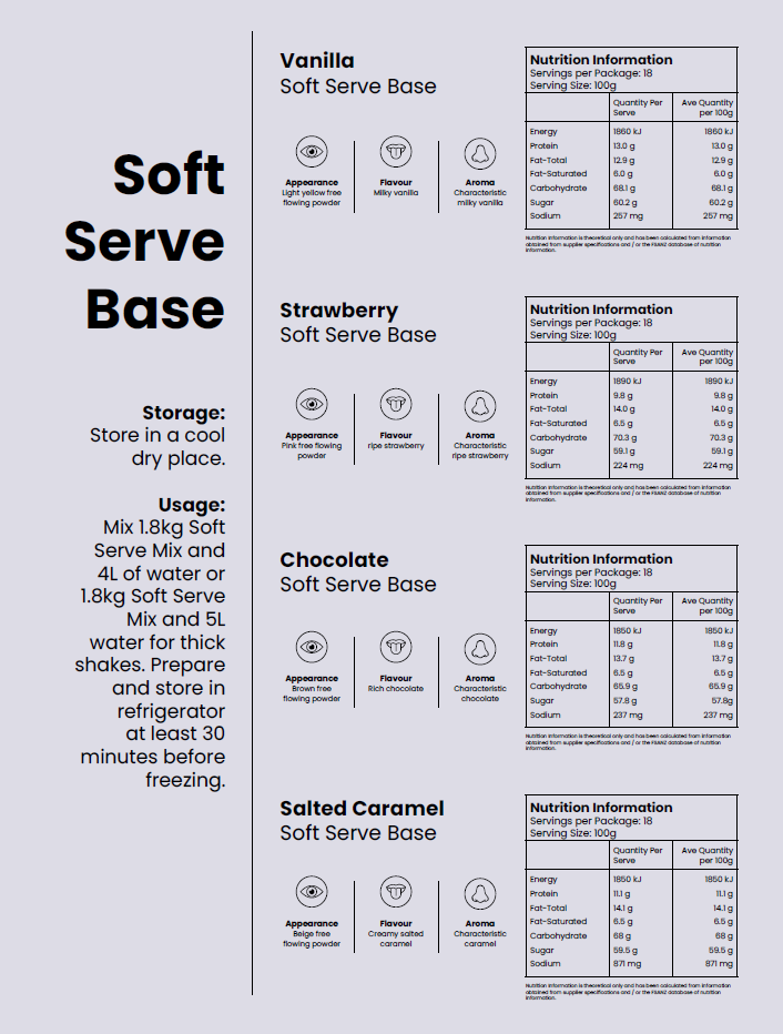 soft serve info